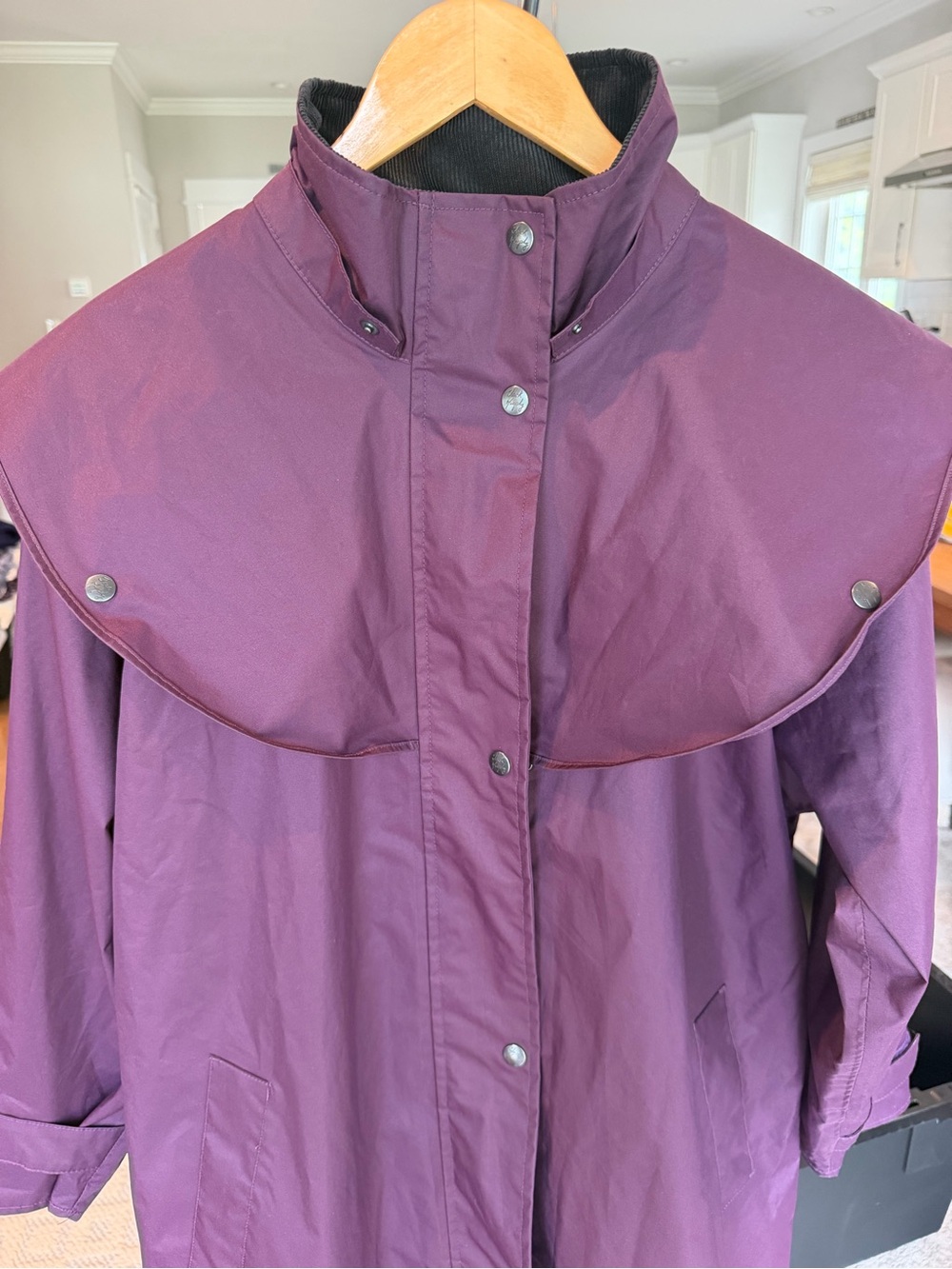 Jack Murphy Donegal Blackberry Waterproof Full Length Coat US 10 - Picture 10 of 12